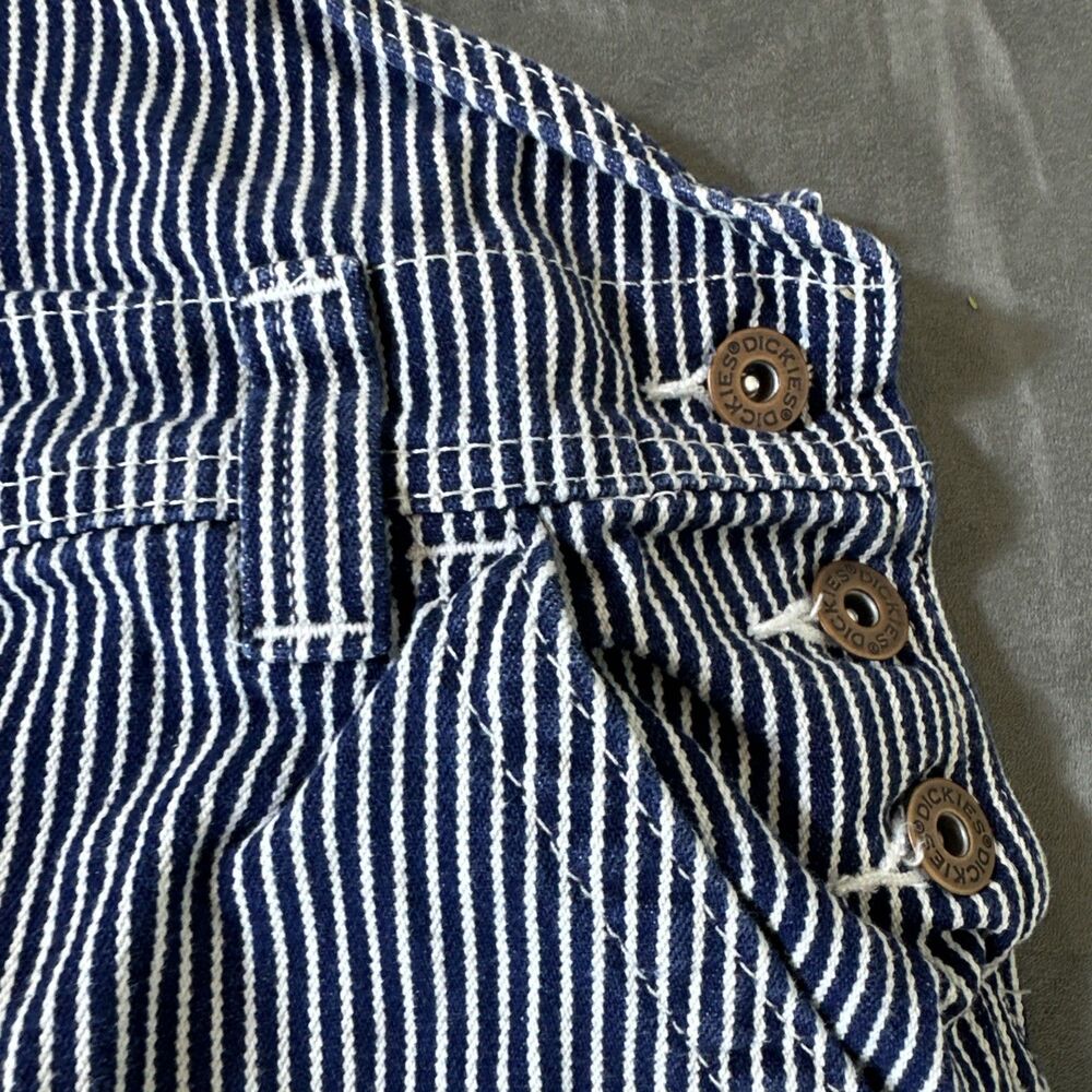 Dickies Hickory Stripe XL Denim Bib Overalls Work Clothes Men’s Workwear Painter